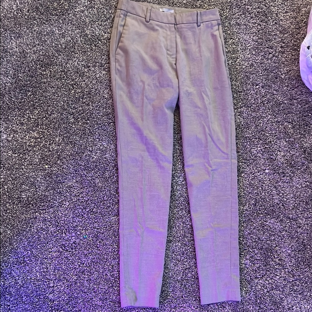 H&M Men's Stylish Beige Dress Pants